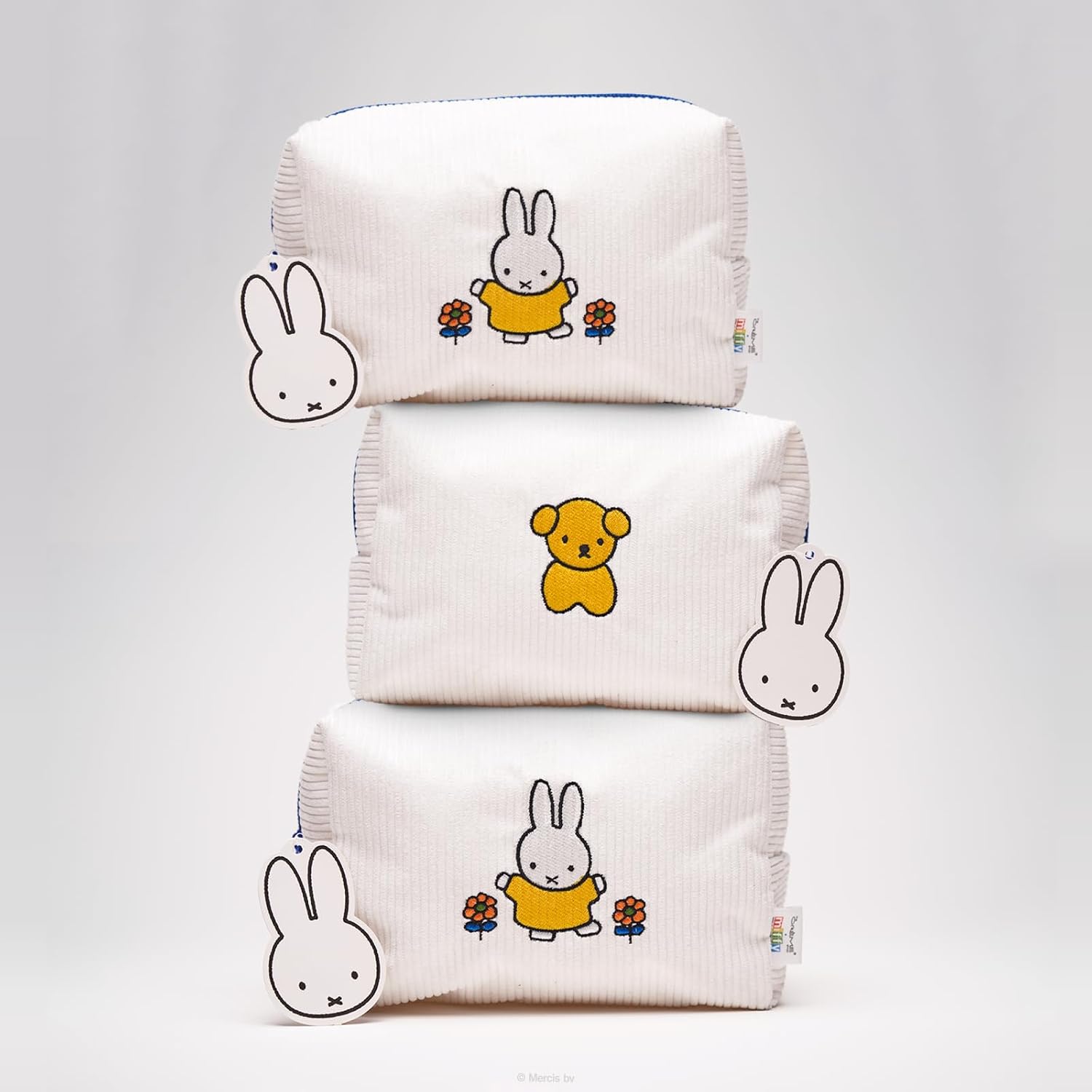 The Crème Shop Miffy Perfect Travel Makeup Bag, Cute Zipper Toiletry Pouch - Image 4
